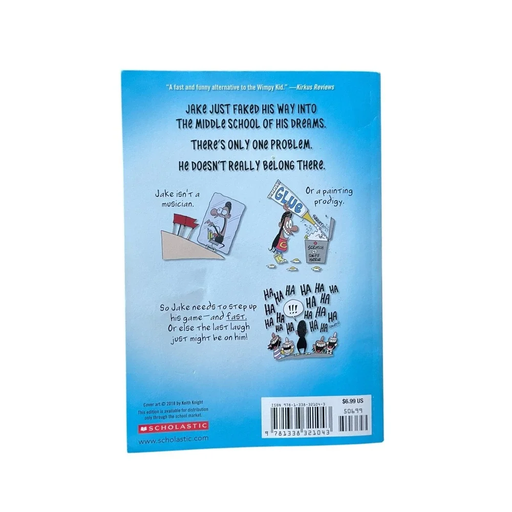 Jake the Fake Keeps It Real Book 1 Craig Robinson Adam Mansbach Scholastic PB